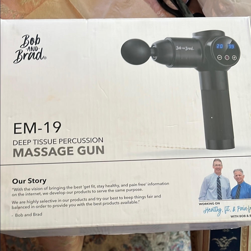 Bob and Brad EM-19 Deep Tissue Percussion Massage Gun